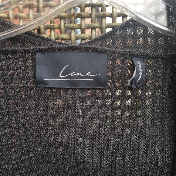 Line Knitwear draped sweater vest - Picture 3 of 8